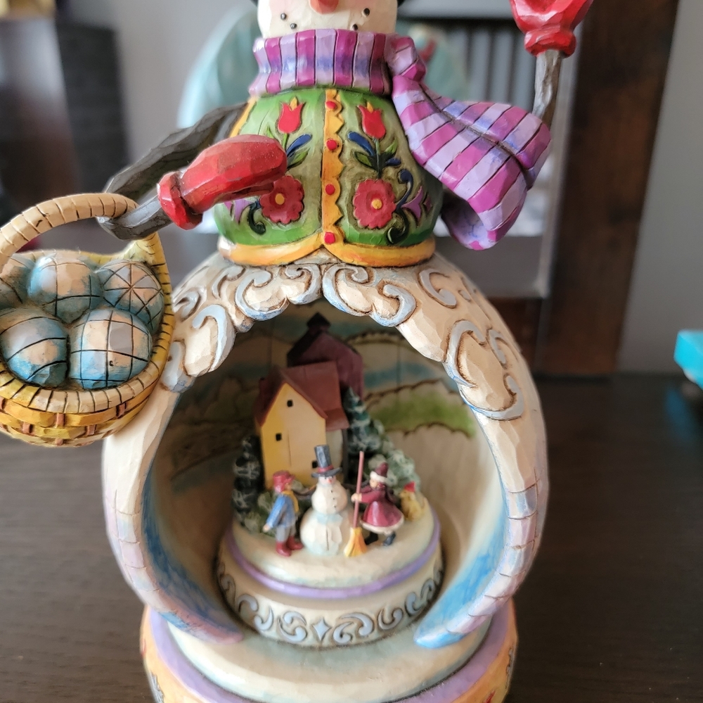 Jim shore snowman